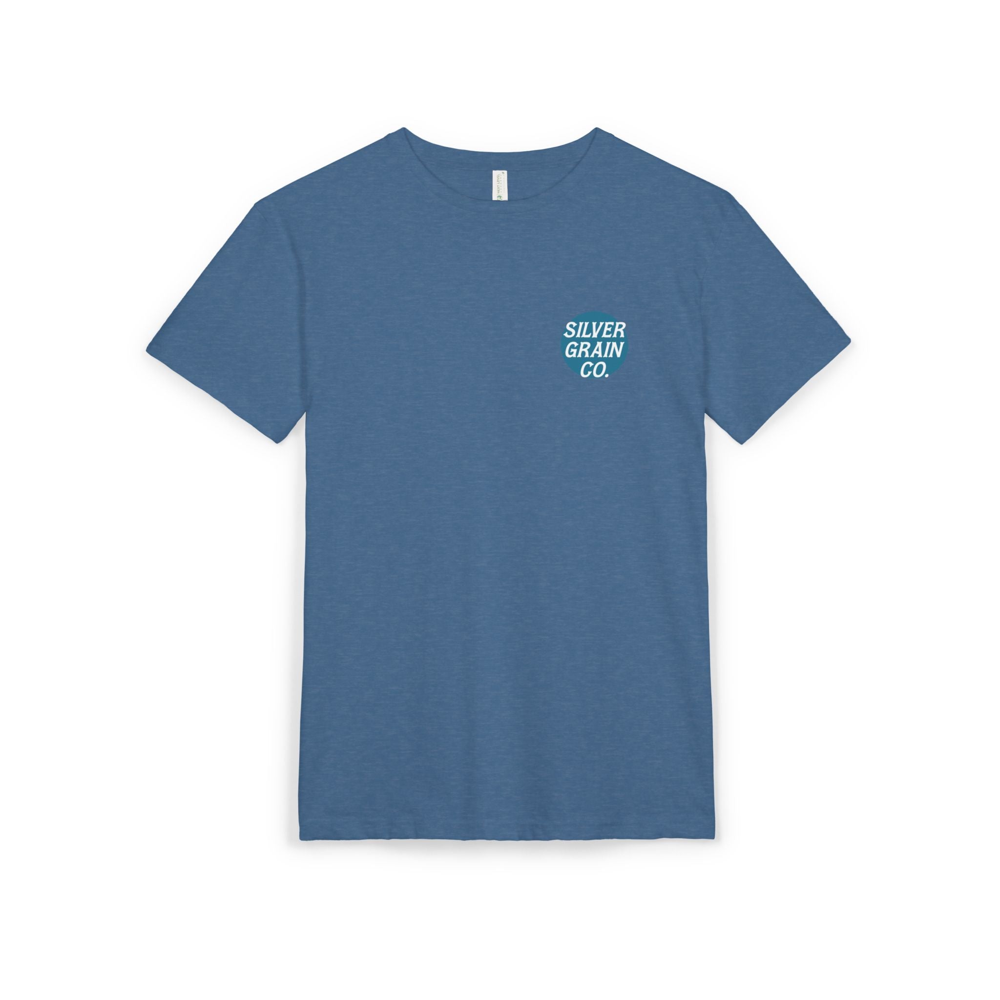 Silver Grain Co. Logo T-Shirt — Minimal Chest Badge Tee