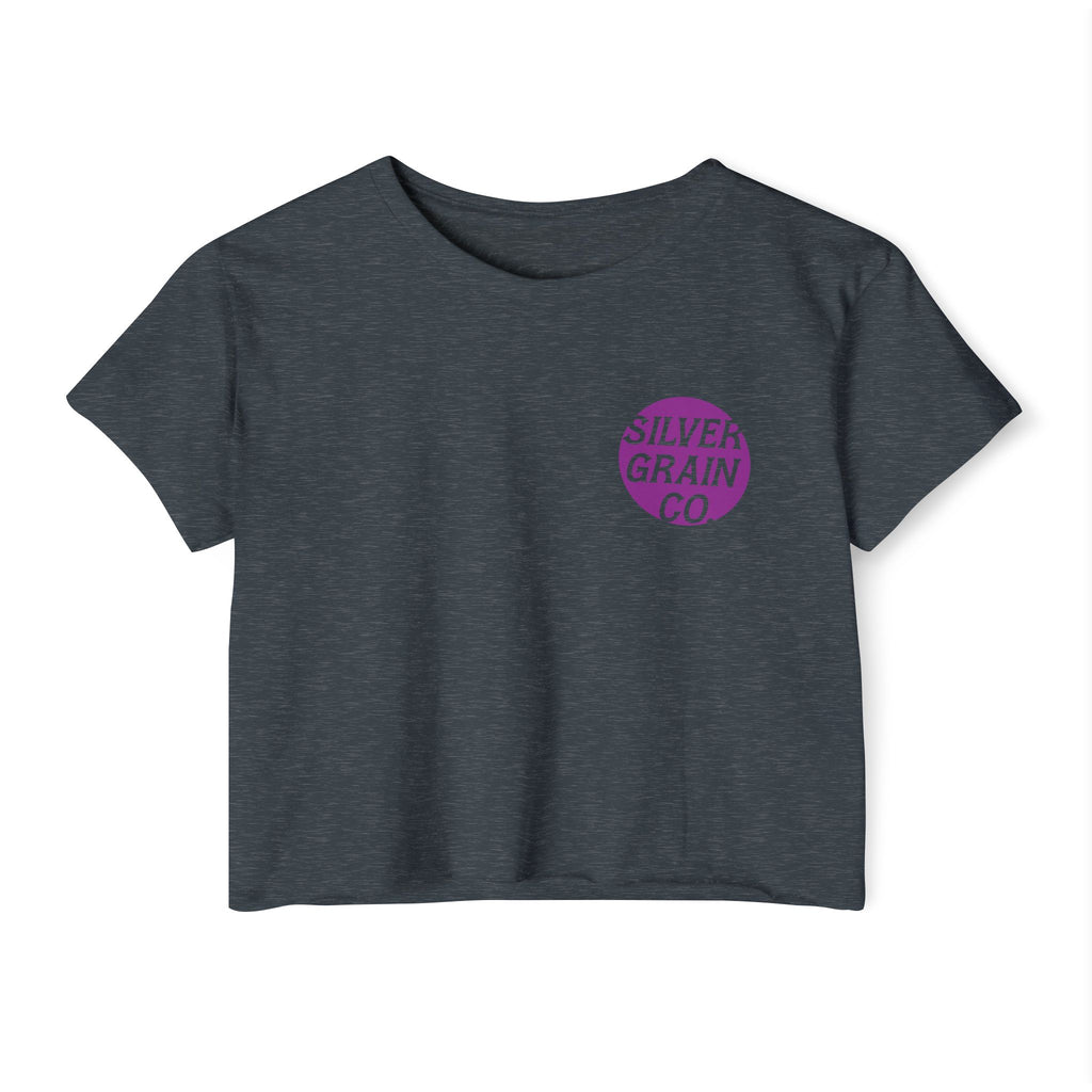 Camera Crop Top: "Film Is Magic" Vintage Photo Tee