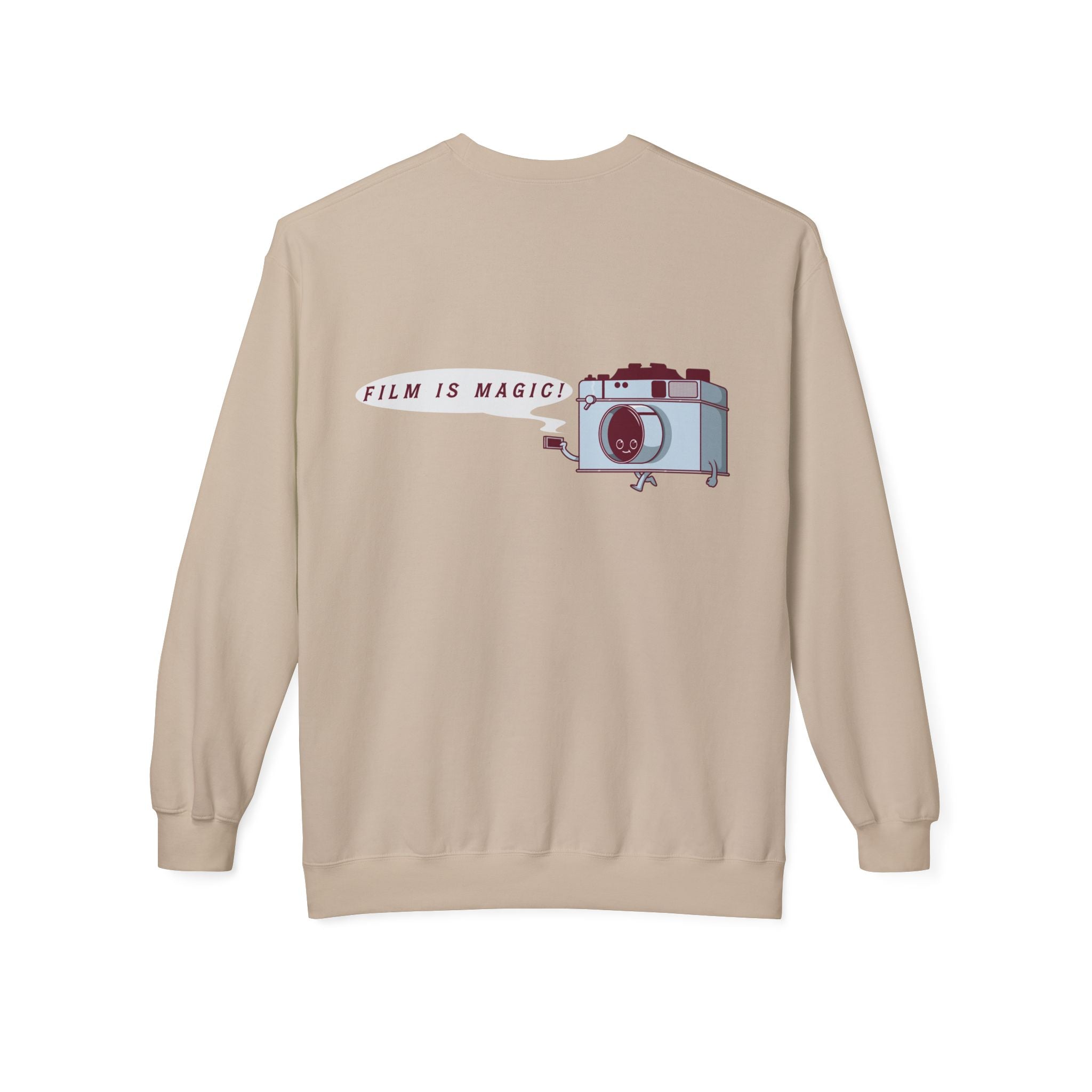 Film Is Magic Sweatshirt — Retro Camera Crewneck for Photographers