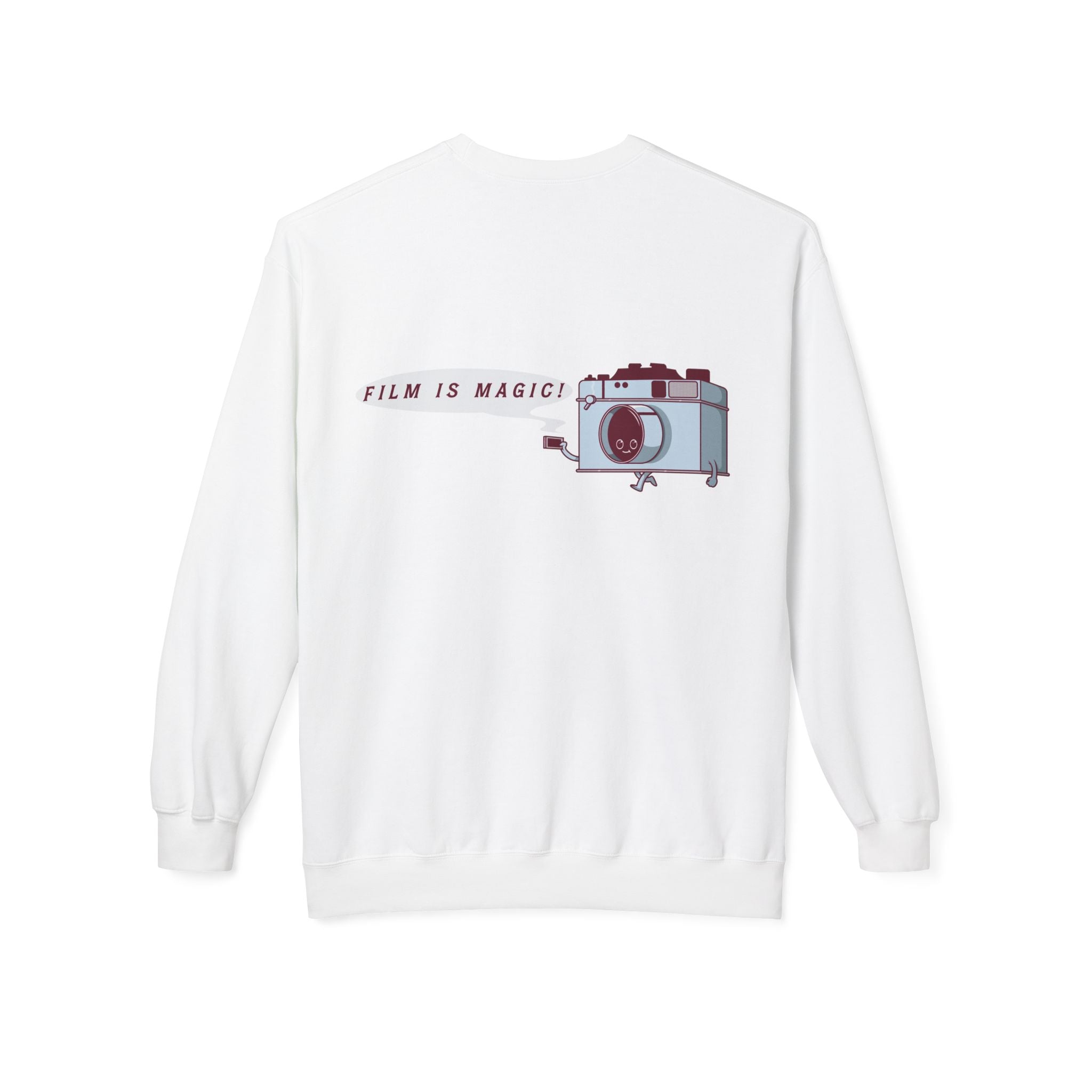 Film Is Magic Sweatshirt — Retro Camera Crewneck for Photographers