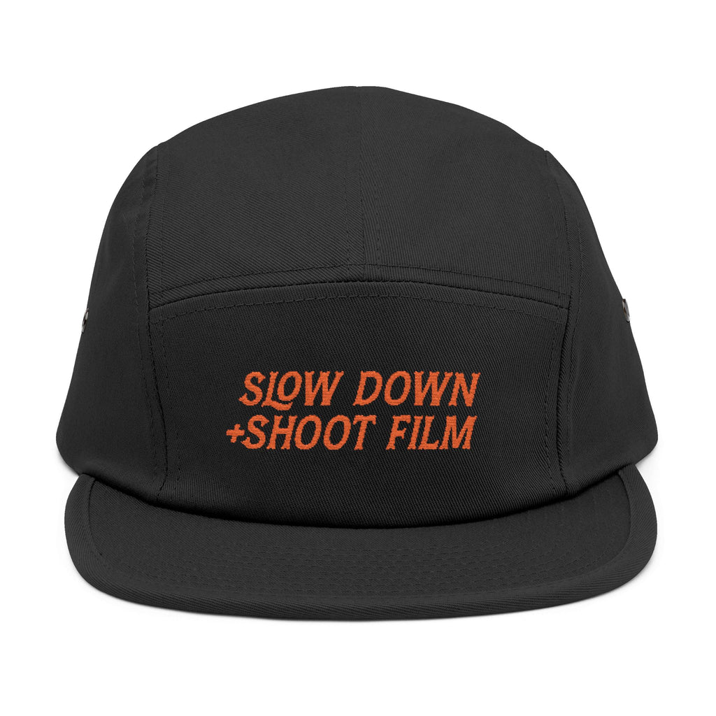 Slow Down +Shoot Film: Soft-structured five-panel cap