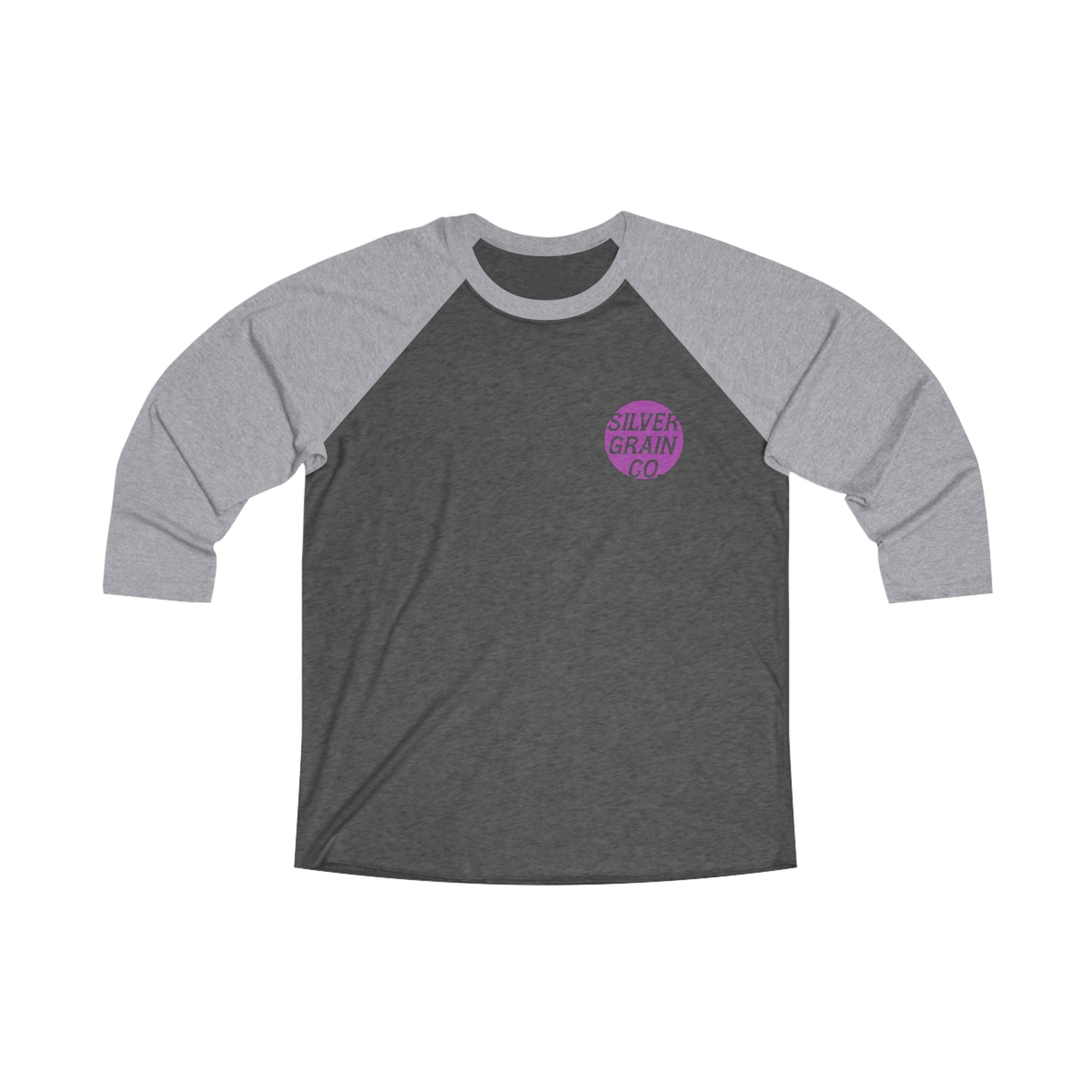 Silver Grain Co. Raglan Tee – 'Film Is Magic' Vintage Baseball Shirt