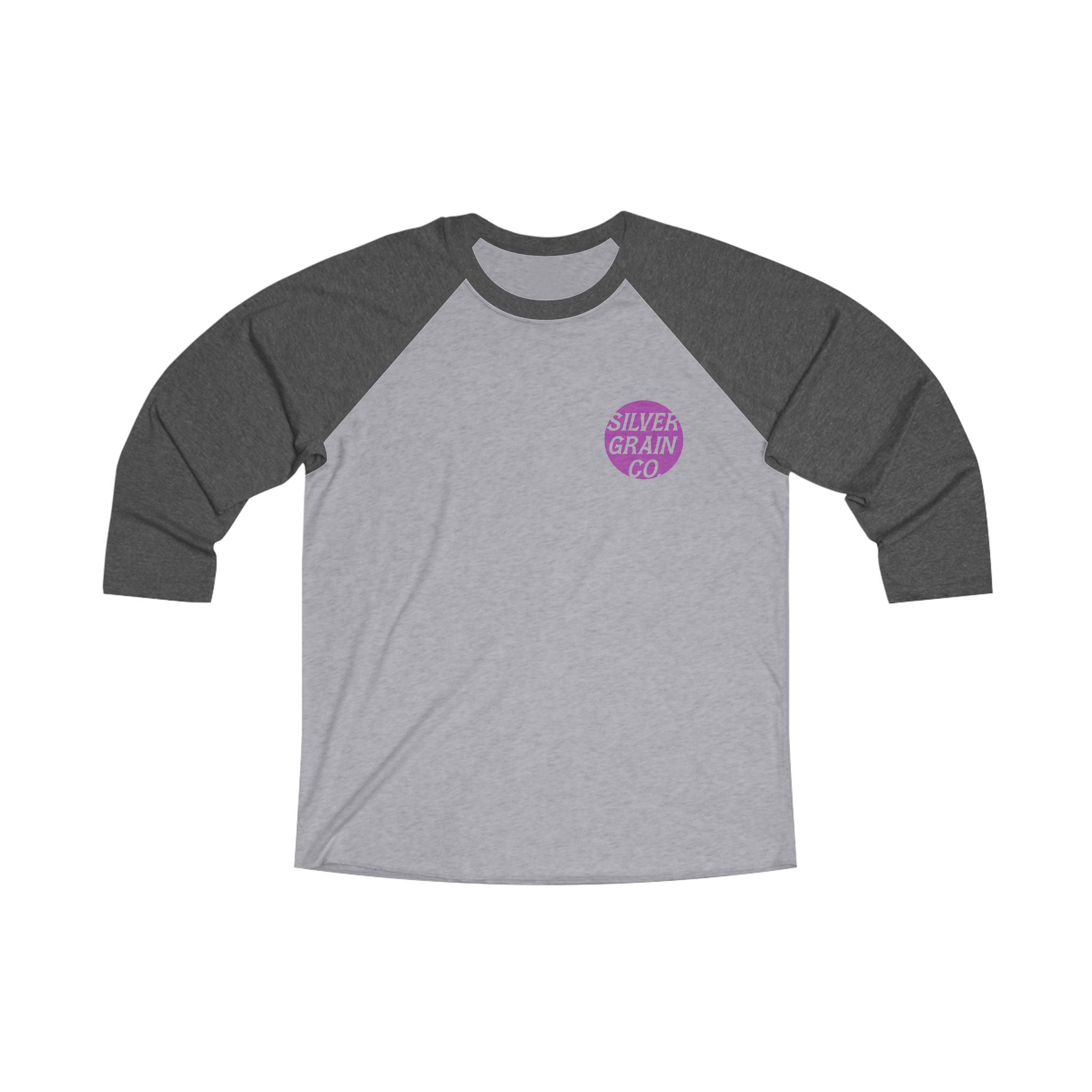 Silver Grain Co. Raglan Tee – 'Film Is Magic' Vintage Baseball Shirt