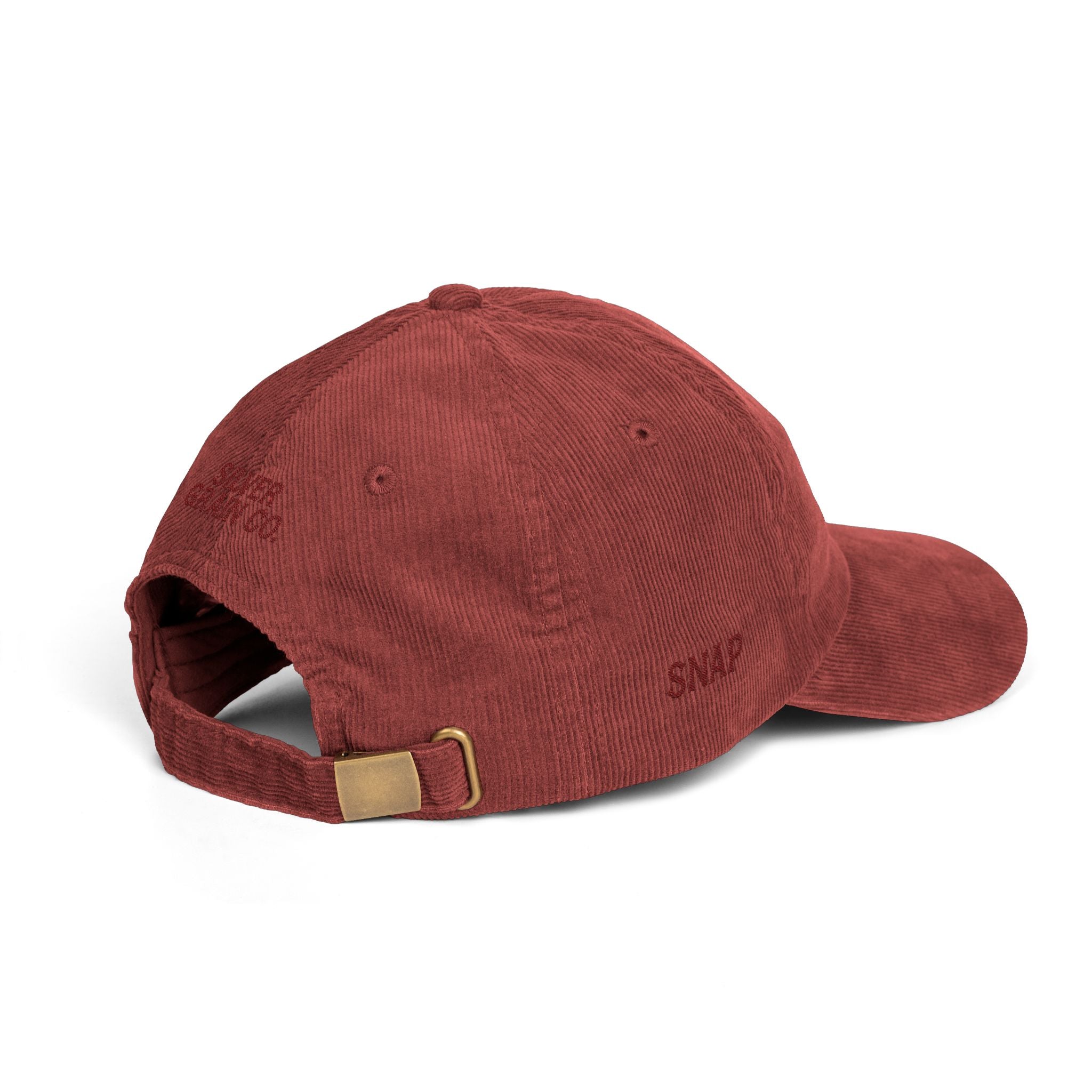 Snap! — Vintage Embroidered Corduroy Camera/Photographer Hat