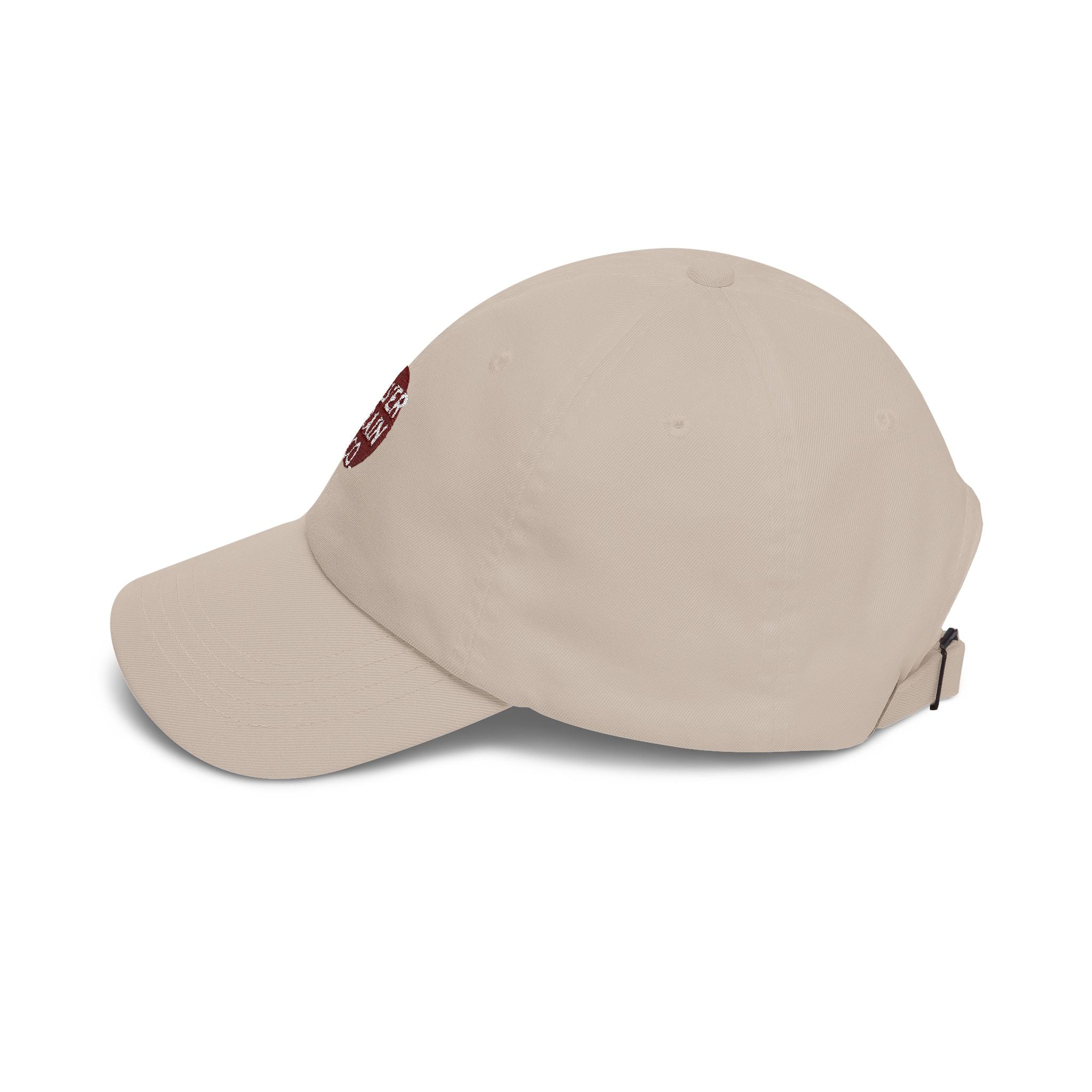 Classic Dad Cap – "Silver Grain Co" Embroidered Logo Hat
