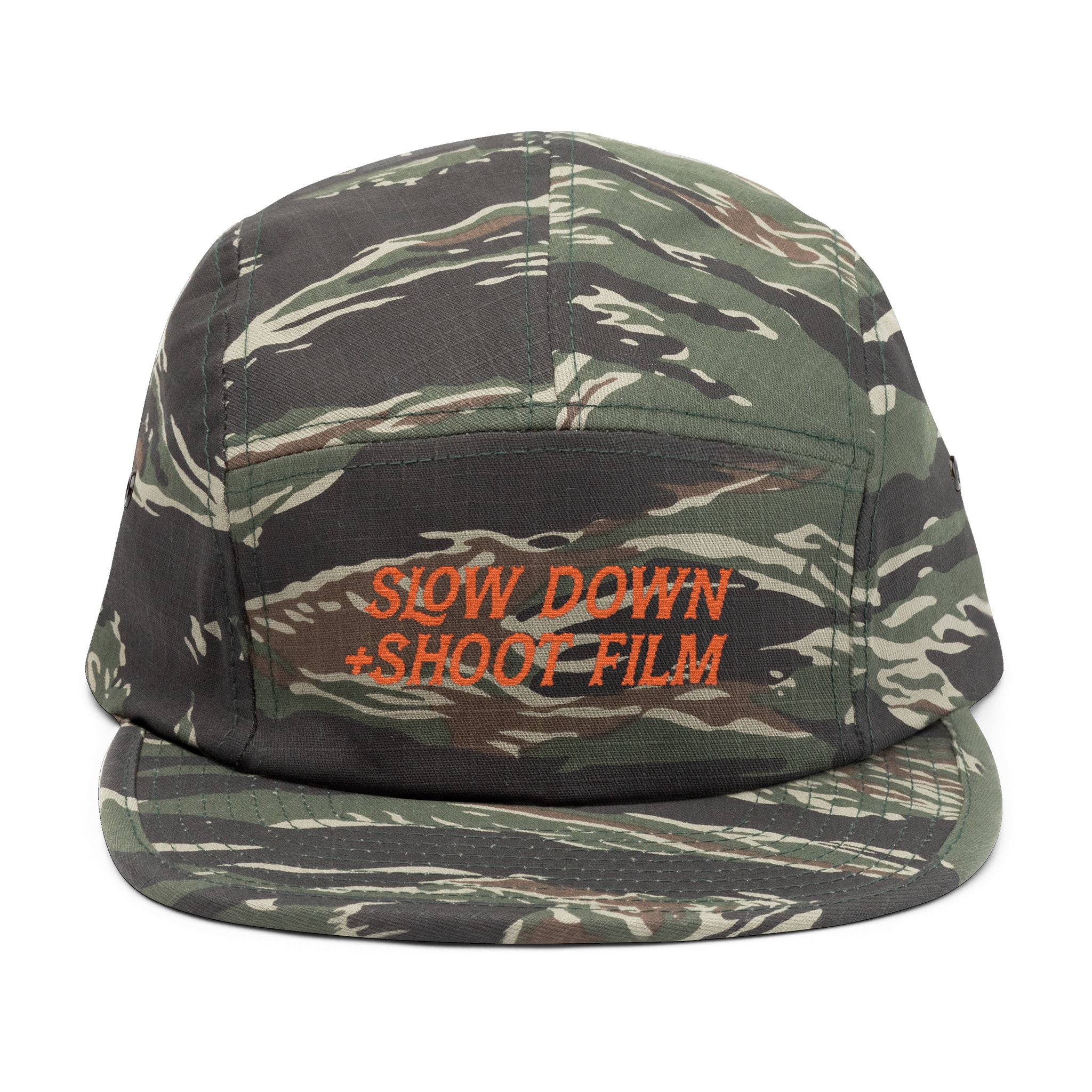 Slow Down +Shoot Film: Soft-structured five-panel cap