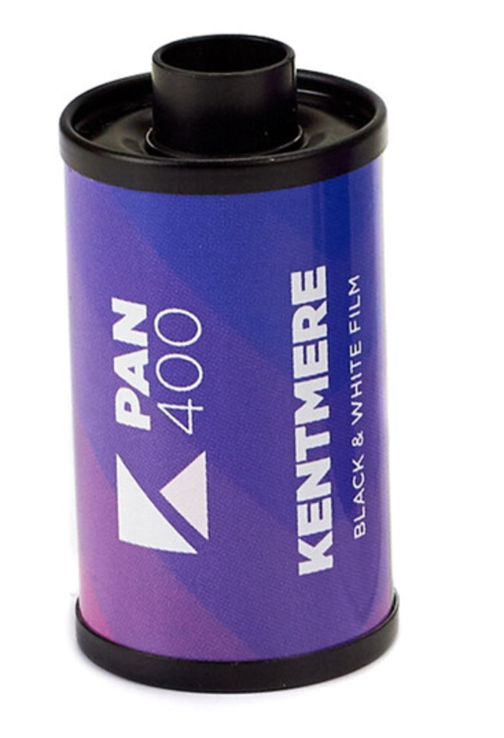 Kentmere Pan 400 Black and White Negative Film (35mm Roll Film, 36 Exposures)